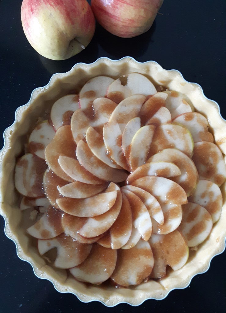 Französische Apfeltarte – PinkeMinze